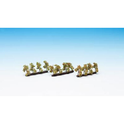 NOCH Plantation Apple (12) Profi Trees 3.5cm HO Gauge Scenics 21532