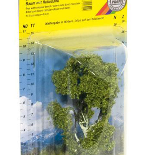 NOCH Circular Benched Profi Tree 11.5cm HO Gauge Scenics 21642