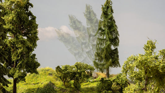 Noch 21775  micro-motion Falling Fir Tree 17cm