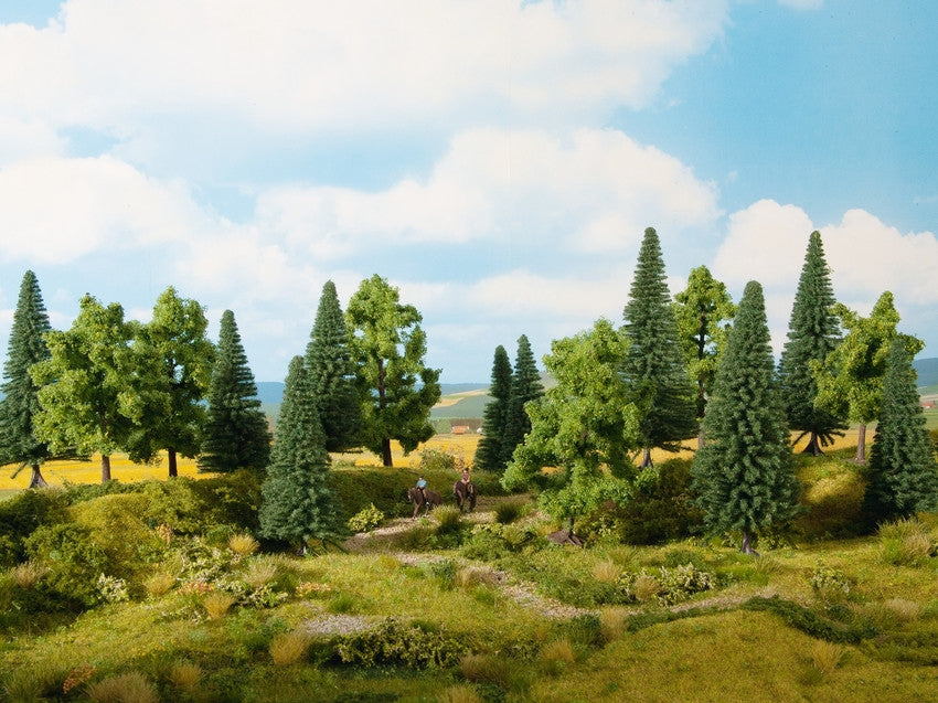 Noch Mixed Forest Standard Trees 10-14cm (16) Multi Scale 24621