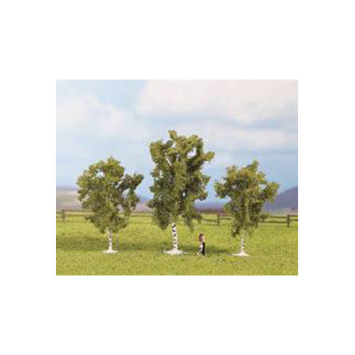 NOCH Birch (3) Classic Trees 8-10cm HO Gauge Scenics 25120