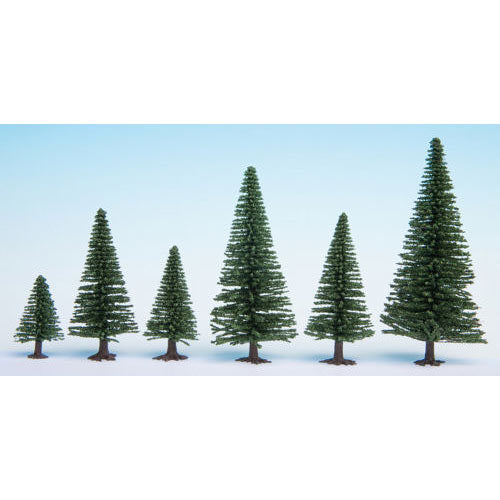 NOCH Fir (25) Hobby Trees 5-14cm HO Gauge Scenics 26820