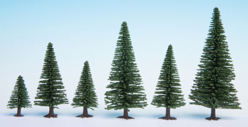Noch Fir (25) Hobby Trees 3.5-9cm Multi Scale 32820