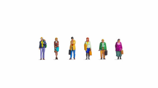Noch Passengers (6) Figure Set N35300 N Gauge