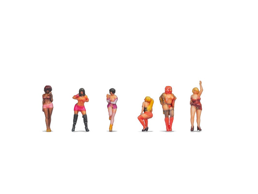 Noch Ladies of the Night (6) 3D Master Figure Set N Gauge N35450