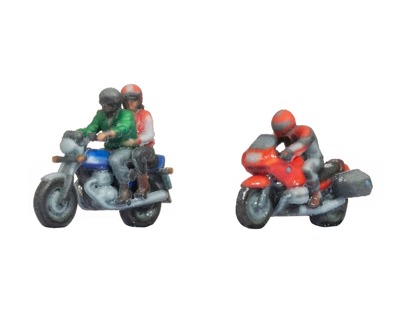 Noch Motorcyclists (2) 3D Master Figure Set N35837 N Gauge