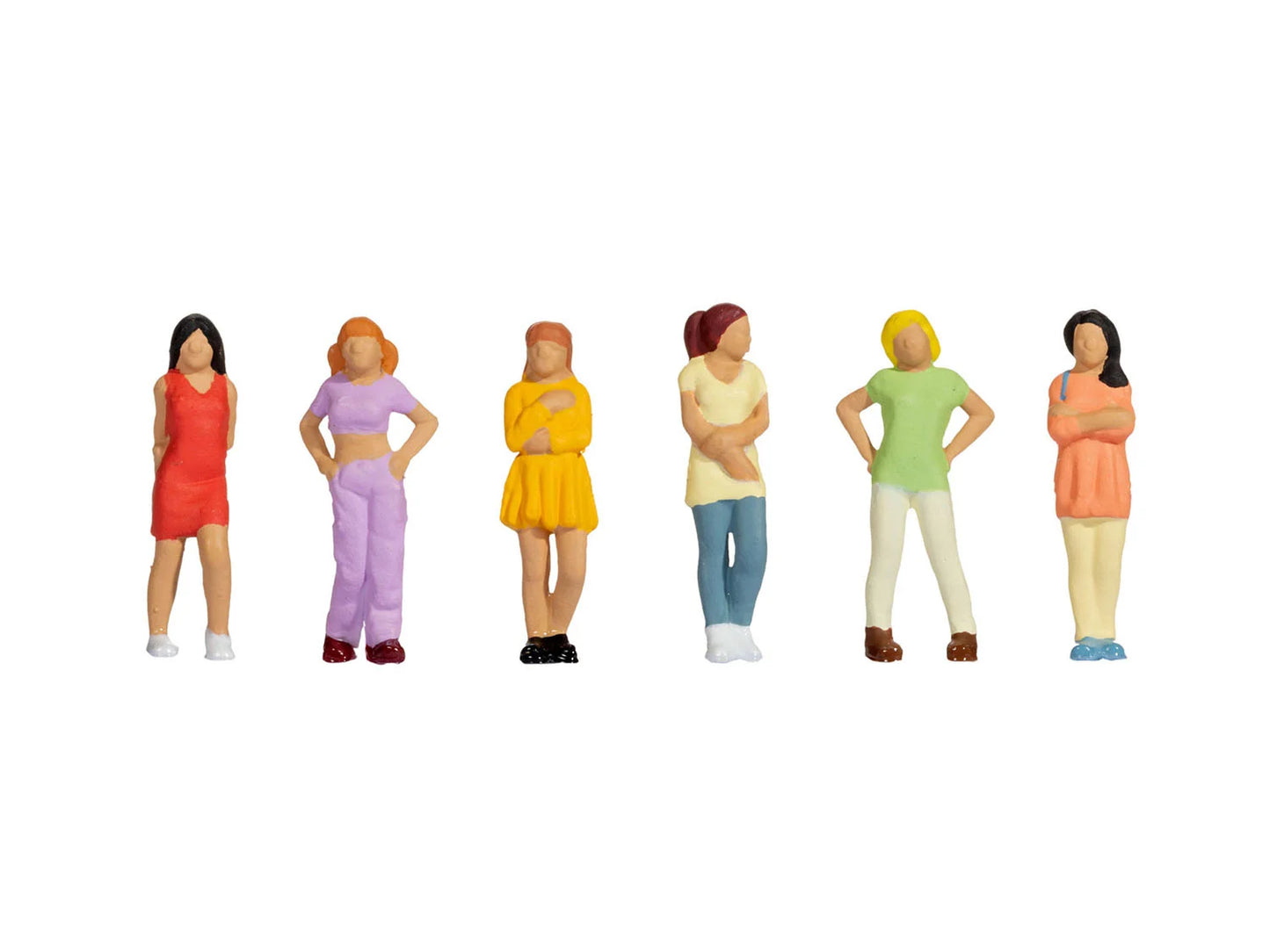 Noch Teenage Girls (6) Figure Set N36517 N Gauge