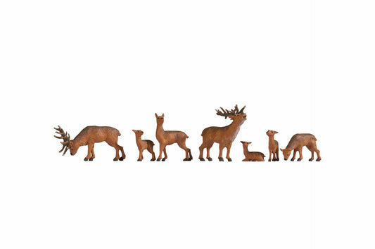 Noch 36732  Deer (7) Figure Set N Gauge