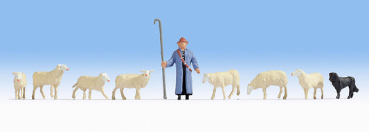 Noch 36748 Shepherd & Sheep Figure Set N Gauge