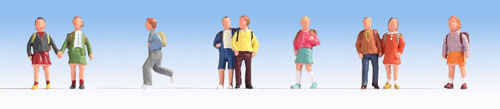 Noch Children (9) Figure Set N Gauge 36809