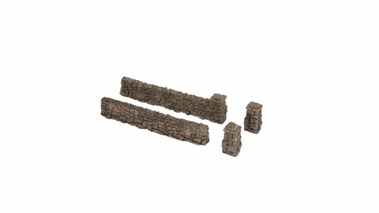 Noch Quarrystone Walling 515x12x16mm N43170 TT Scale