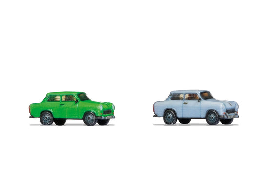 Noch Trabant 601 (2) 3D Master Vehicle Set Z Gauge N44601