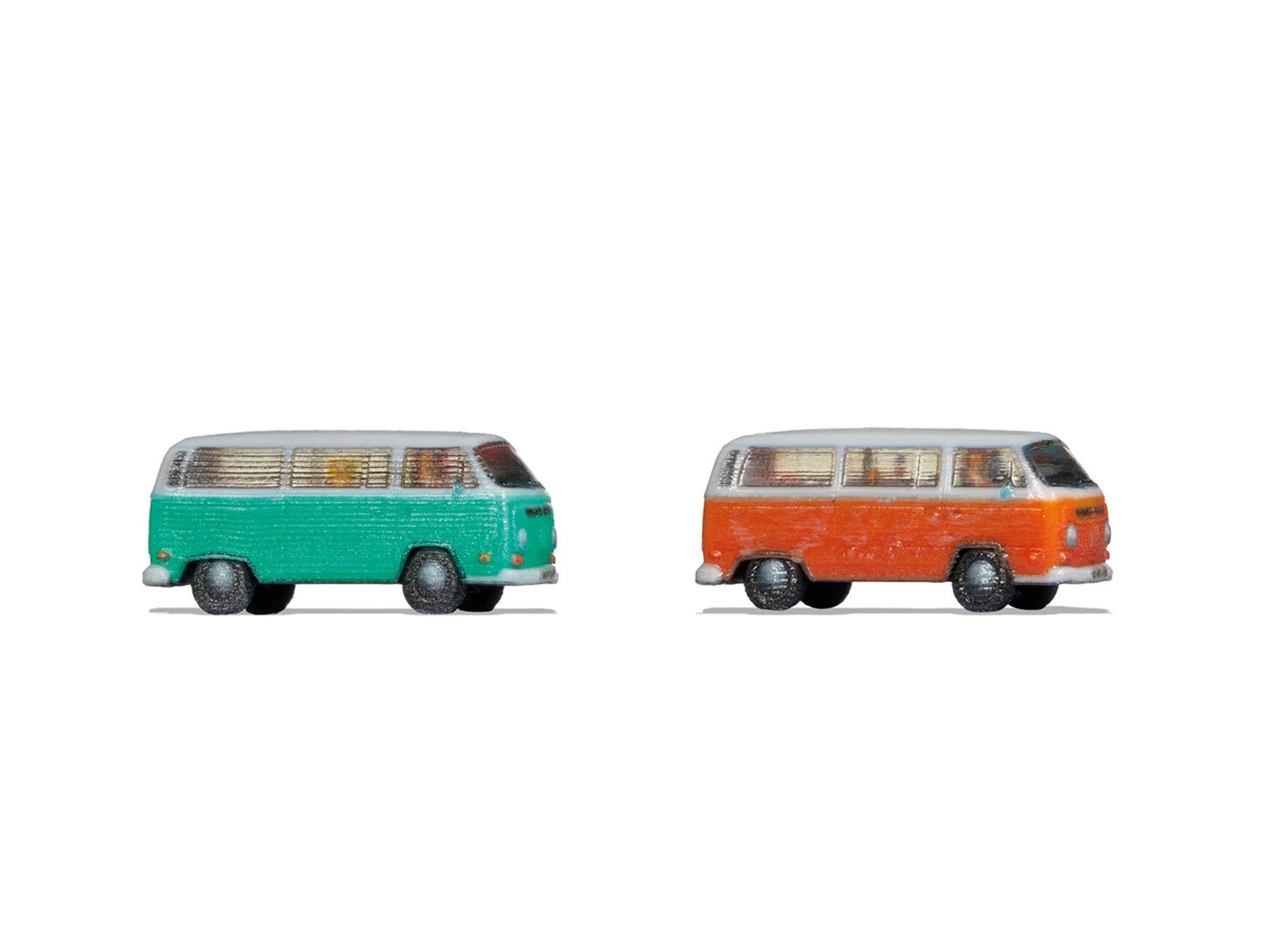 Noch Volkswagen T2 (2) 3D Master Vehicle Set Z Gauge N44604