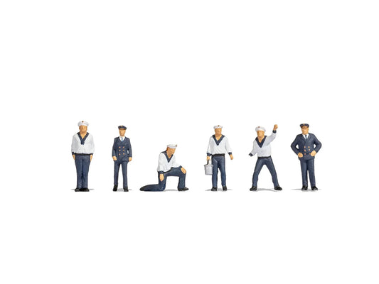 Noch Sailors (6) Figure Set N45046 TT Gauge