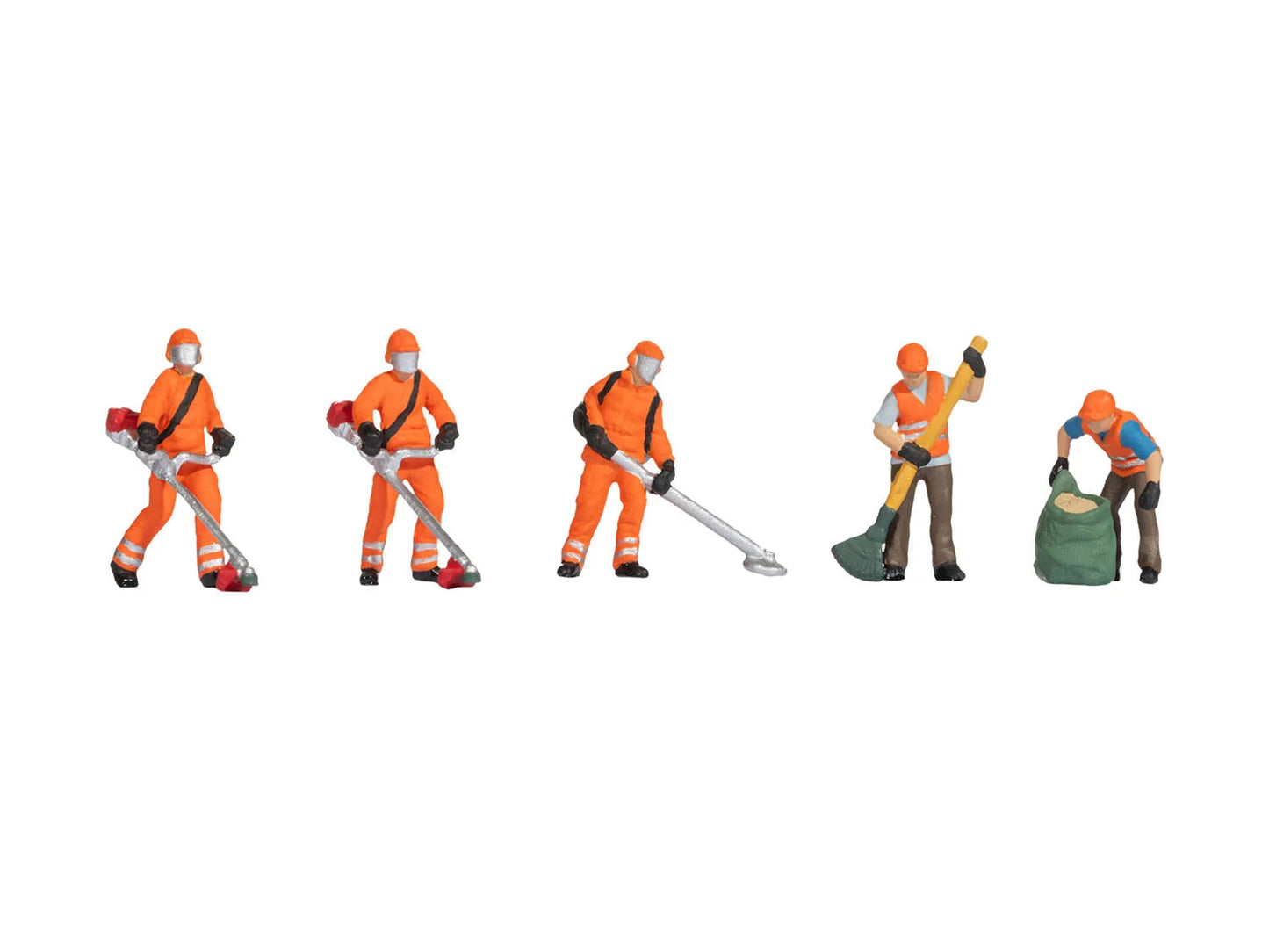 Noch Municipal Gardeners (5) Figure Set N45064 TT Gauge