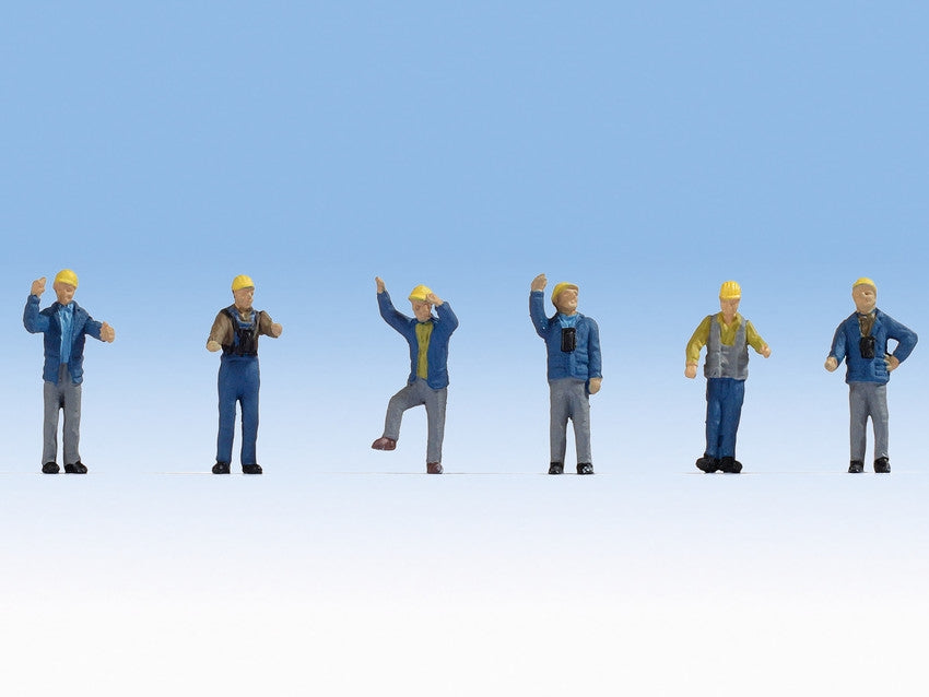 Noch 45279 Railway Shunters (6) Figure Set TT Scale