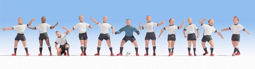 Noch 45965 Germany Football Team (11) Figure Set TT Scale