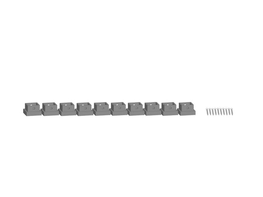 Noch Easy-Track Base Plate 4mm (10) HO Gauge N53901