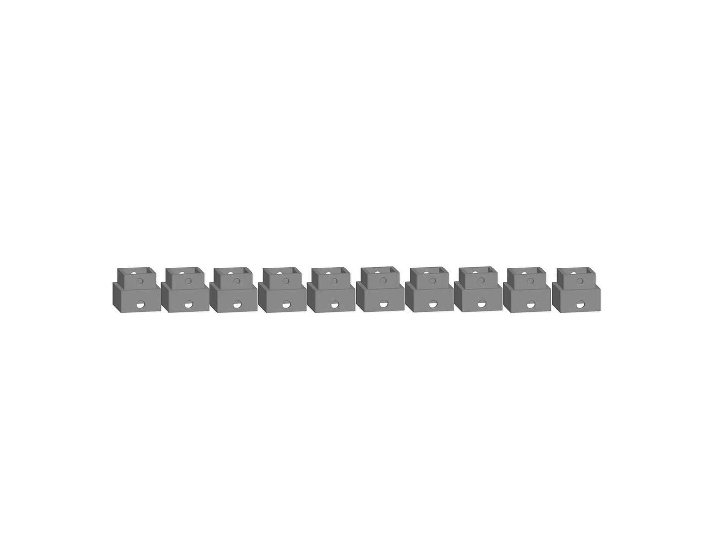 Noch Easy-Track Pillar Elememt 9mm (10) HO Gauge N53903