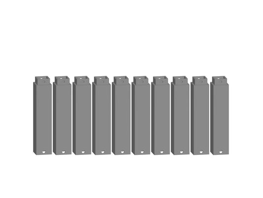 Noch Easy-Track Pillar Element 72.5mm (10) HO Gauge N53908