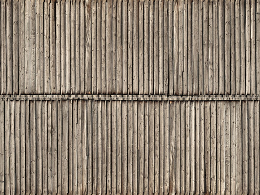 Noch Timber Wall 3D Cardboard Sheet 25x12.5cm HO Gauge 56664