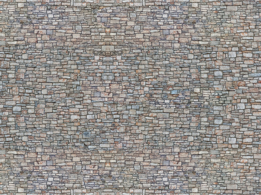 Noch 56940 Quarrystone Wall 3D Cardboard Sheet 25x12.5cm N Gauge