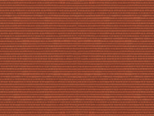 Noch 56965 Roof Tile 3D Cardboard Sheet 25x12.5cm N Gauge