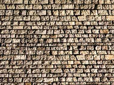 NOCH Cut Quarrystone Wall Card 32x15cm HO Gauge Scenics 57560
