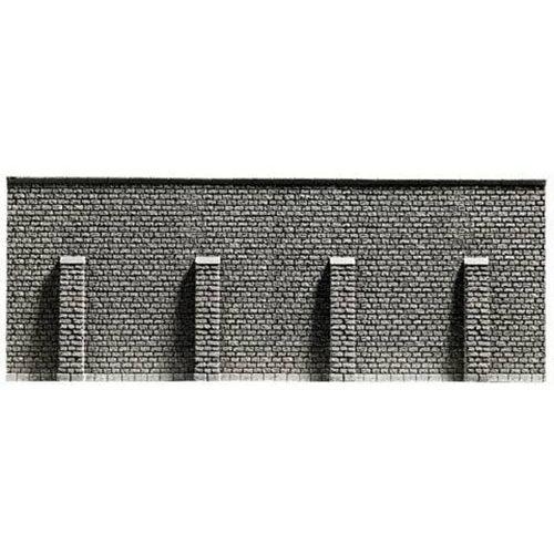 NOCH Extra Long Retaining Wall Profi Hard Foam 67x12.5cm HO Gauge Scenics 58057