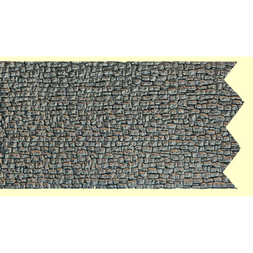 NOCH Extra Long Wall Quarrystone Hard Foam 65x12.5cm HO Gauge Scenics 58255
