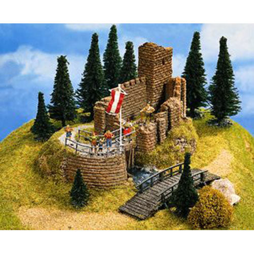 NOCH Castle Ruin Hard Foam Building 16x13x10cm HO Gauge Scenics 58602