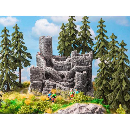 NOCH Castle Ruin Hard Foam Building 15.5x10x12cm HO Gauge Scenics 58609