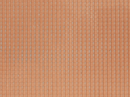 Noch Red Pantile 3D Structured Roofing 28x10cm N60350 HO Scale