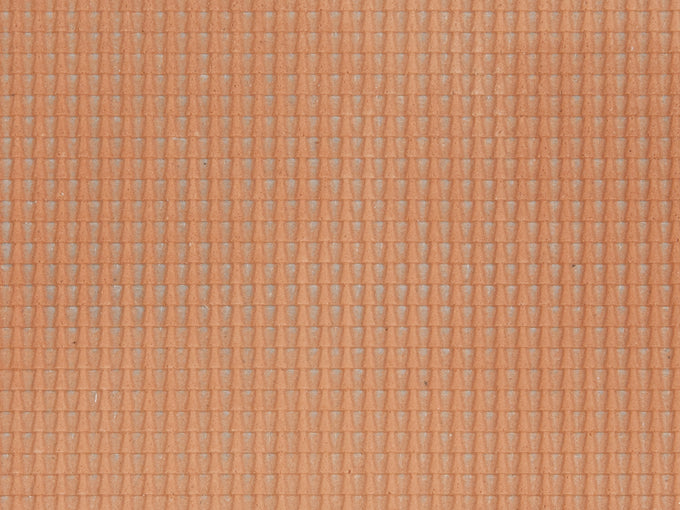 Noch Red Pantile 3D Structured Roofing 28x10cm N60350 HO Scale