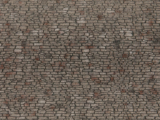 Noch Quarrystone 3D Structured Walling 28x10cm N60371 HO Scale