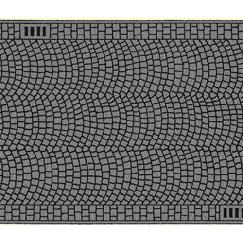 NOCH Cobbled Pavement 100x6.6cm HO Gauge Scenics 60722