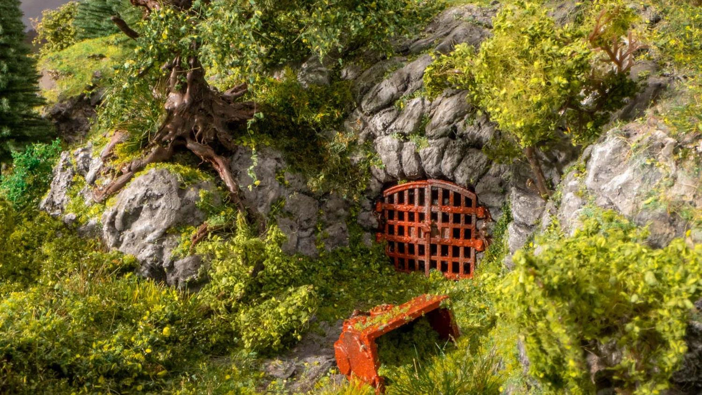 Noch Abandoned Mine Hard Foam Scene N60762 HO Gauge