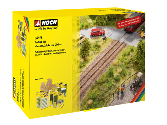 Noch Right & Left Along the Tracks Perfect Set N60811