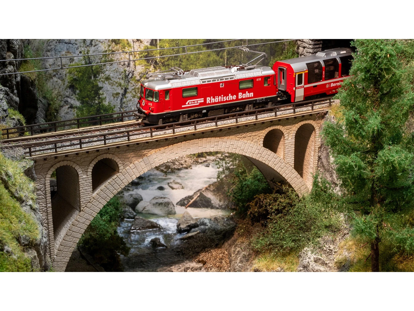 Noch Brombenz Viaduct Laser Cut Kit N Gauge N62832