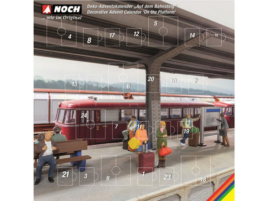 Noch 65593 NOCH On the Platform Advent Calendar HO Gauge