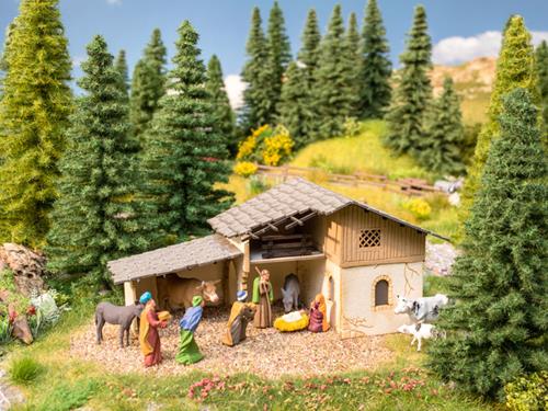 Noch Christmas Crib Scenery Set HO Gauge 65620