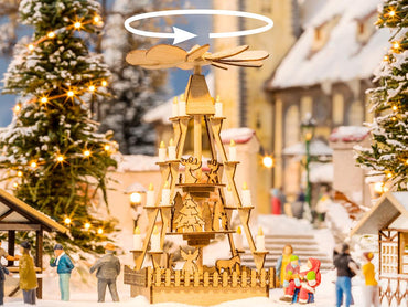 Noch Christmas Market Pyramid micro-motion Kit N66413 HO Gauge