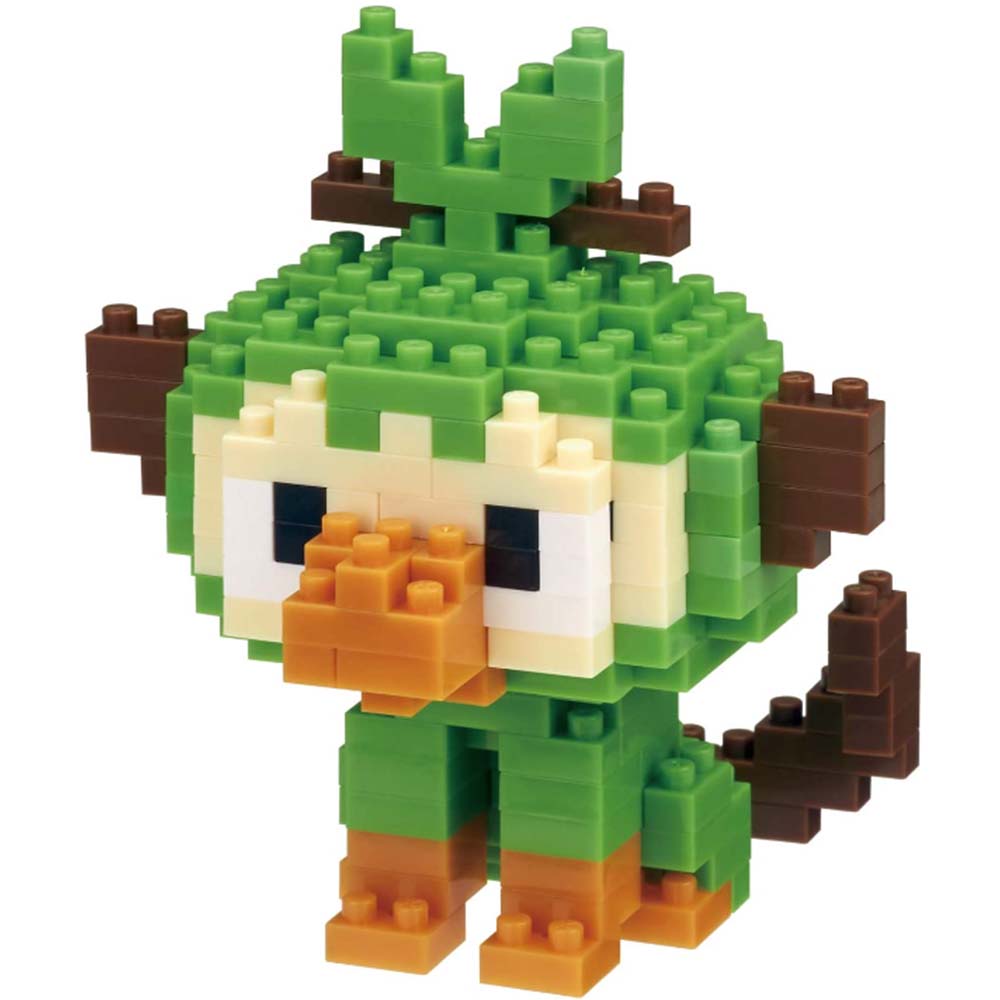 Nanoblock Pokemon Grookey Toy Gift Micro Building Blocks