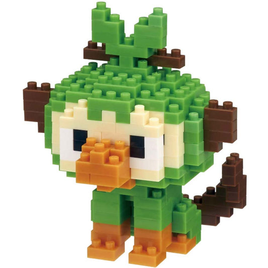 Nanoblock Pokemon Grookey Toy Gift Micro Building Blocks