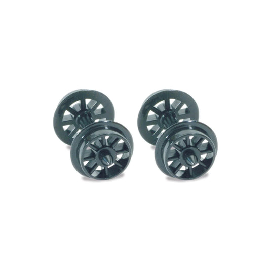 PECO NR-101 Spoked Wheels On Axles Hardlon Mouldings N Gauge