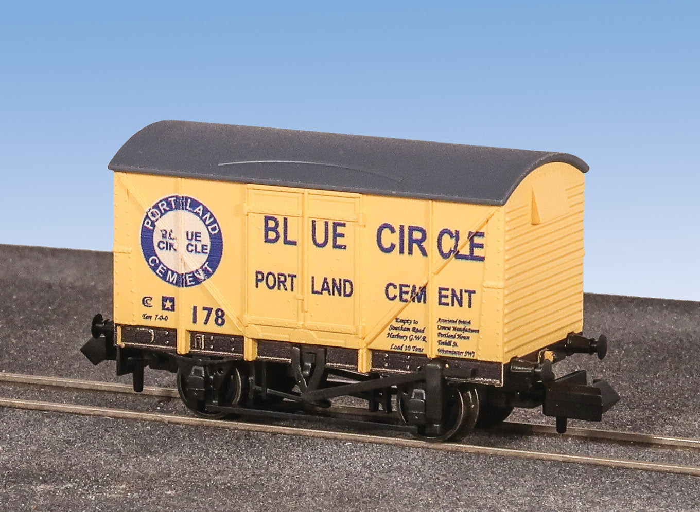 PECO NR-2003P BR Vanfit Plywood Blue Circle Cement N Gauge