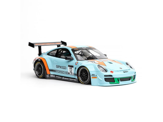 NSR Porsche 997 GT3 No.12 Gulf GPX 2020 Targa Florio SW 1:32 NSR0422SW