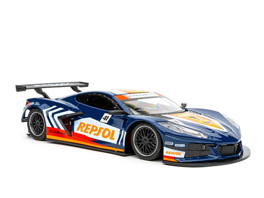 NSR Corvette C8R No.41 Repsol Livery Blue AW 1:32 NSR0441AW
