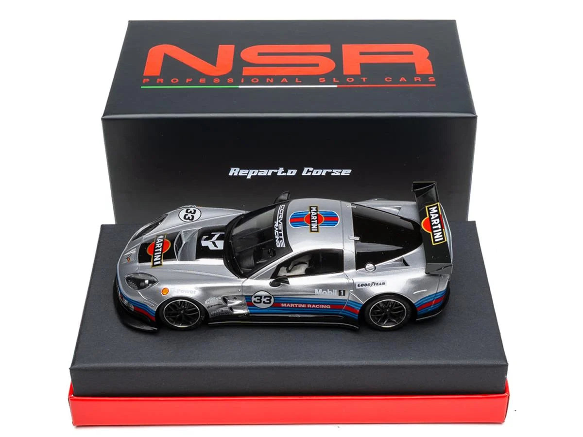 NSR NSR0533RCP-AW Racing (PT) C6.R Martini Livery Grey No.33 1:32