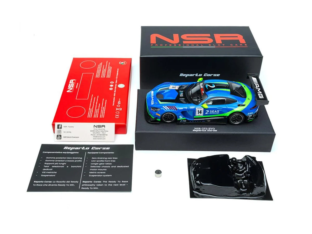 NSR NSR0541RCP-AW Racing (PT) AMG GT3 EVO 2Seas Abu Dhabi 12hr 2023 No.14 1:32